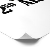 Ik ben met de 2de ACR gegaan. Poster (Hoek)