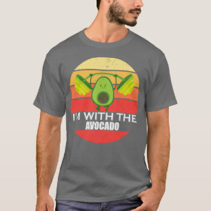 Ik ben met de Avocado Avoccado training T-shirt