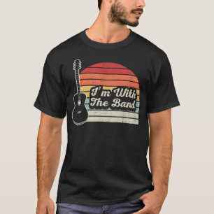 Ik Ben Met De Band Akoestische Gitaar T-shirt