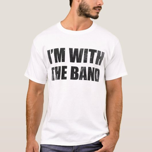 Ik ben met de band t-shirt (Voorkant)