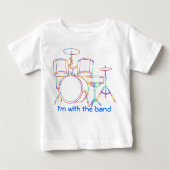 Ik ben met de T-shirt drums. (Voorkant)