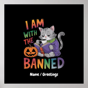 Ik ben met de Verboden: Verboden Boeken vieren Poster