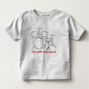 Ik ben met de zwarte T-shirt band.