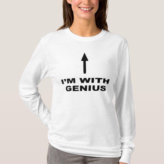 IK BEN MET GENIUS T-SHIRT (Voorkant)