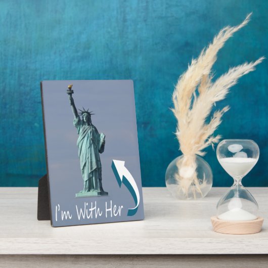 Ik ben met haar! fotoplaat (Zijkant)