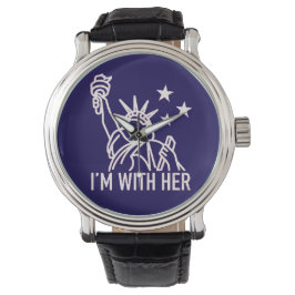 Ik ben met haar horloge