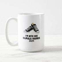 Ik ben met haar Kamala Harris steun Kamala Harris