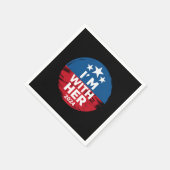 Ik ben met haar Kamala stem voor 2024 President Ka Servet (Hoek)