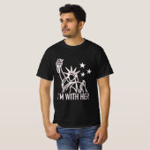 Ik ben met haar t-shirt (Voorkant volledig)