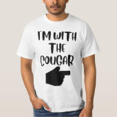 Ik ben met het Cougar T-shirt (Voorkant)