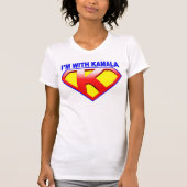 Ik ben met Kamala Emblem T-shirt (Voorkant)