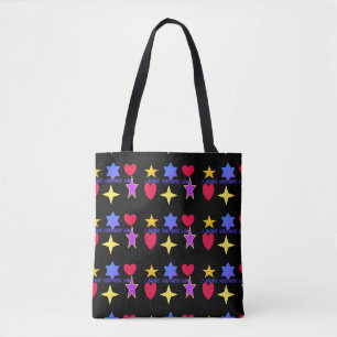Ik ben met liefde tote bag