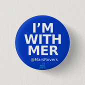"Ik ben met MER" Campaign Button (Voorkant)