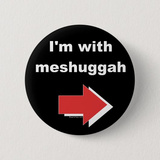Ik ben met Meshuggah Button (Voorkant)