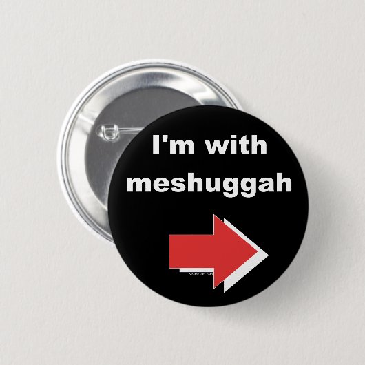 Ik ben met Meshuggah Button (Voorkant /achterkant)