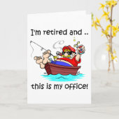 Ik ben met pensioen en dit is mijn kantoor. kaart (Gele Bloem)