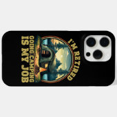 Ik ben met pensioen en ga kamperen Case-Mate iPhone case (Achterkant (horizontaal))