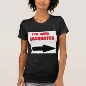 Ik ben met sasquatch t-shirt (Voorkant)