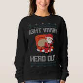 Ik ben met Scrooge Funny Ugly KerstSweater Desi Trui (Voorkant)