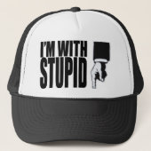 IK BEN MET STOMME (PET) TRUCKER PET (Voorkant)