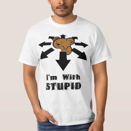 "Ik ben met stoutmoedig" T-shirt (Voorkant)