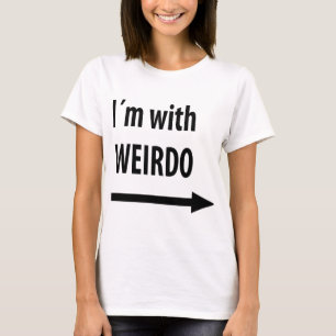 ik ben met weirdo t-shirt