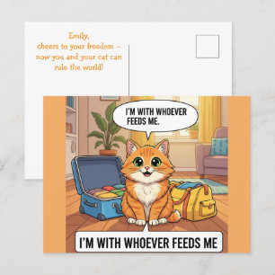 Ik ben met wie vreesde me kat Kaart echtscheiding
