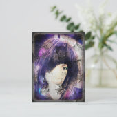 Ik ben met Wig Paars Briefkaart (Staand voorkant)