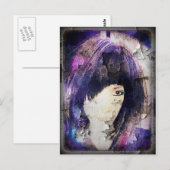 Ik ben met Wig Paars Briefkaart (Voorkant / Achterkant)