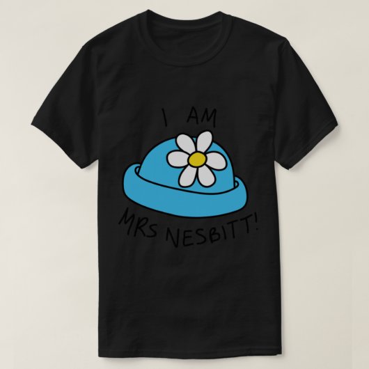 Ik ben mevrouw Nesbitt! Klassieke T-Shirt (Design voorkant)