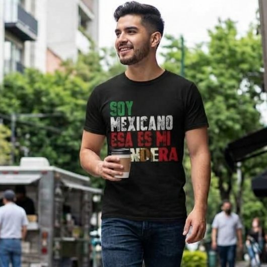 Ik ben Mexicaan, dat is mijn vlag T-shirt