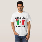 Ik ben Mexicaans. T-shirt (Voorkant volledig)