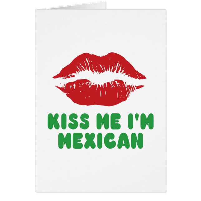Ik ben Mexicaanse lippen. (Voorkant)