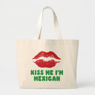 Ik ben Mexicaanse lippen. Grote Tote Bag