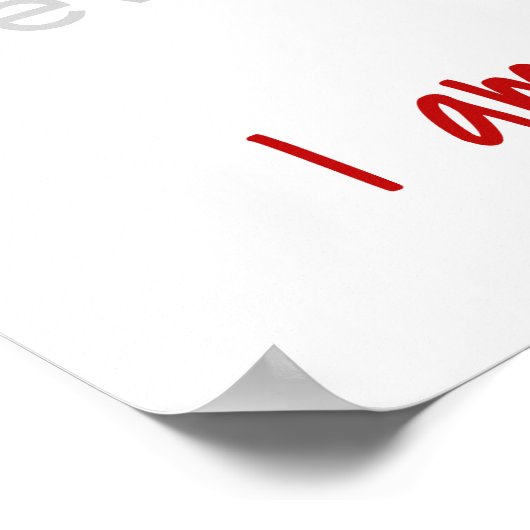 Ik ben mij poster (Hoek)