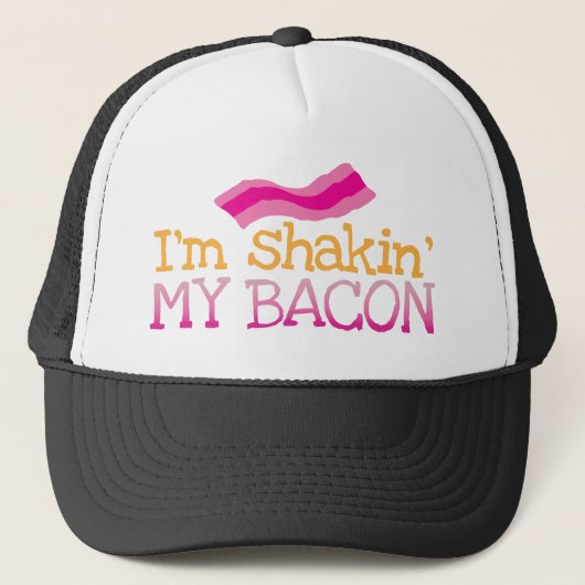 Ik ben mijn BACON aan het wankelen. Trucker Pet (Voorkant)