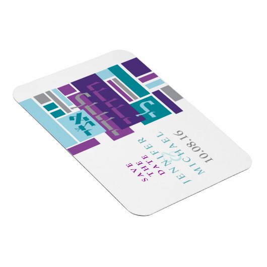 IK BEN MIJN BELOVED Weddenschap om de Datum Magnet Magneet (Rechterzijde)