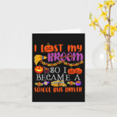 Ik Ben Mijn Bezem Kwijt Dus Ik Werd Buschauffeur H Kaart (Gele Bloem)