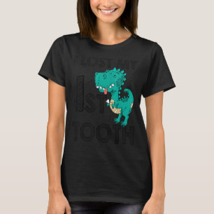 Ik ben mijn eerste Tooth Cute Dinosaur Tooth Fairy T-shirt