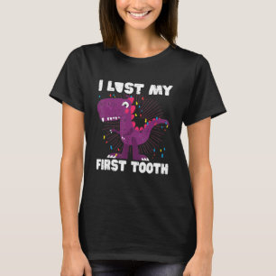 Ik ben mijn eerste Tooth Tooth Fairy Teeth out Din T-shirt