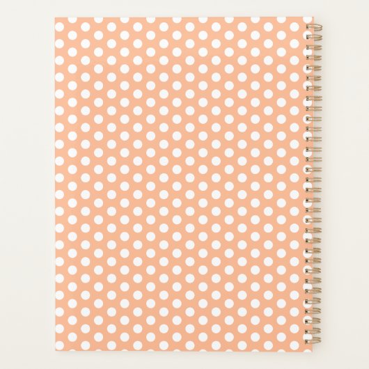IK BEN MIJN EIGEN BAAS|PEACH FUZZ EN WHITE PLANNER (Achterkant)