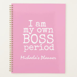 IK BEN MIJN EIGEN BAAS | PINK BOSS GIRL PLANNER