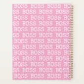 IK BEN MIJN EIGEN BAAS | PINK BOSS GIRL PLANNER (Achterkant)
