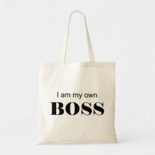Ik ben mijn eigen baas! tote bag