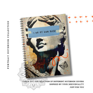 IK BEN MIJN EIGEN MUZE - Notitieboek Journal