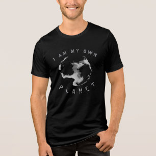 "Ik ben mijn eigen planeet" Filosofische Psycholog Tri-Blend Shirt