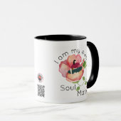 Ik ben mijn eigen soulmate T-shirt Mok (Voorkant rechts)