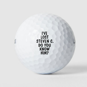 Ik ben mijn eigenaar kwijt, ken je hem? Funny humo Golfballen