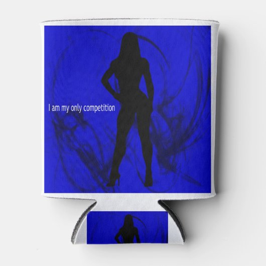 Ik ben mijn enige concurrent - Fitness / Bodybuild Blikjeskoeler (Voorkant)
