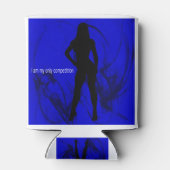 Ik ben mijn enige concurrent - Fitness / Bodybuild Blikjeskoeler (Achterkant)